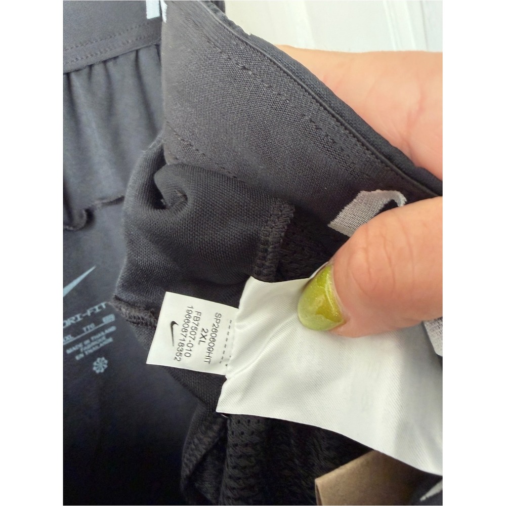 Nike Mens Black Totality Athletic Pants Dri Fit Drawstring Waist Pockets NWT 2XL - Picture 15 of 15